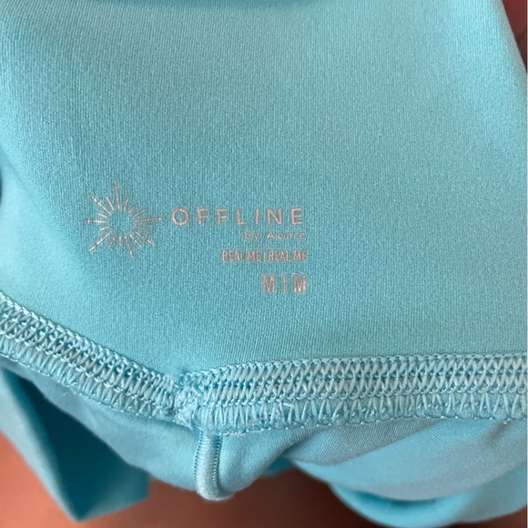 OFFLINE By Aerie Real Me Crossover Flowy Short Big Sur size M - Picture 9 of 9